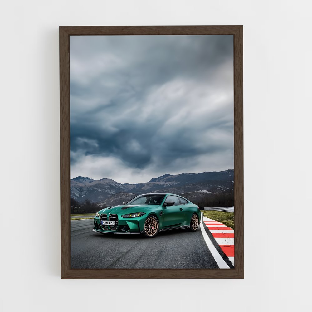 Poster Vitesse adrénaline – affiche BMW (vue 5)